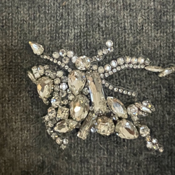 Authentic Burberry Woman Cardigan Size:MGrey Wool, Mohair WoolPolyamide,Cashmere - Picture 15 of 17